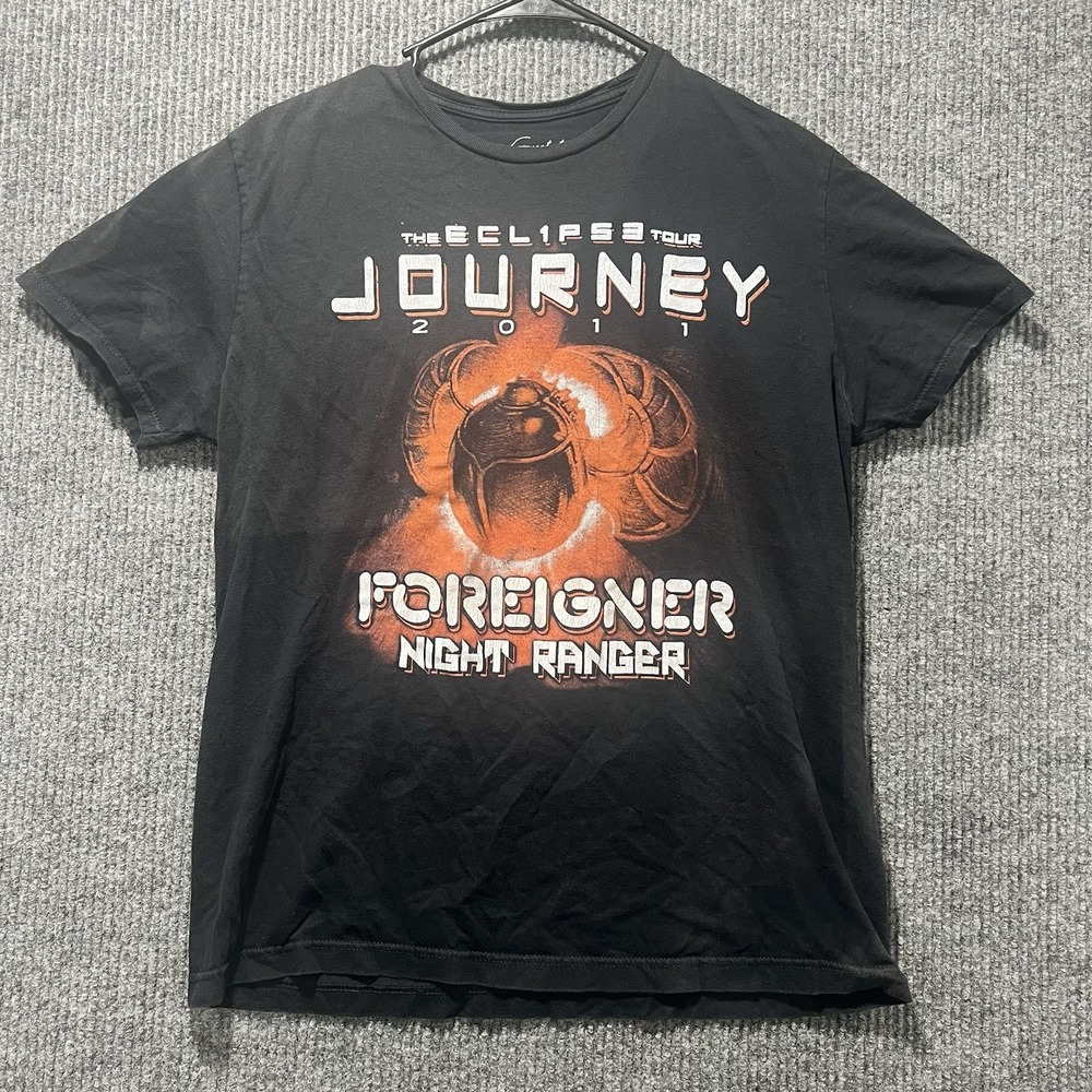 Vintage Journey Concert TShirt 2011  The Eclipse Tour Size M